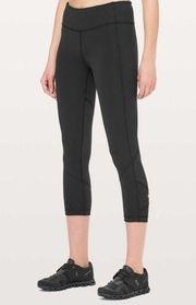 Lululemon  Pace Rival Crop Full-On Luxtreme 22” size 12