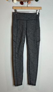 Lululemon Speed Up MR Tight 28” in Herringbone