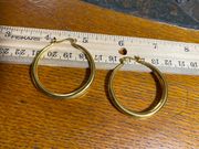 18k Gold Plated Hoop Earrings