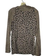 My Story Animal Print Hoody Shirt