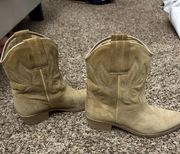 Brown Cowgirl Booties 