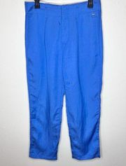 Scotch & Soda Maison Scotch Le Favori Classic Trouser Dress Pants MED Blue Linen