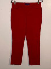 Apt. 9 Brynn Business Casual Pants In Red size 12P 🚨2/$20