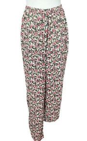 Vintage 90’s Bonjour Lightweight Floral Pull on Pants M