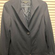 LAFAYETTE 148 NEW YORK Navy Blazer with 1 Button Closure size 4