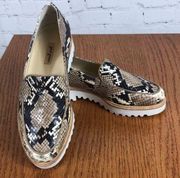 Paul Green Tripoli Loafer Sahara Sisal Snake 5 1/2