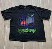 NEW GOOSEBUMPS WELCOME TO HORRORLAND 90’S OVERSIZED TEE SZ S M L XL