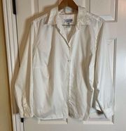 Pendleton 18W Crisp White Shirt, Excellent Condition.  No Flaws.