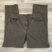 Amanda Brown Stretchy Jeans Size 10 Short