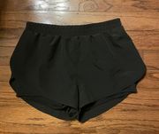 Black Running Shorts