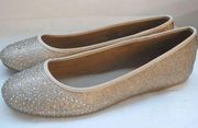 STYLE & CO  Rhinestone Flats 10M