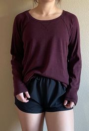 Vintage Soft Maroon Long Sleeve