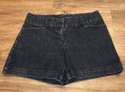 The Limited 917 Stretch Denim Shorts Size 4 Pocket Zipper Stretchy Spring Summer