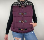 Purple Puffer Vest