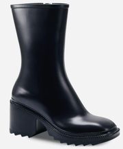 NEW with box Women's Everett Rain Boots black size 8