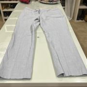 EUC size 10 Antonio Melanie grey suit pants