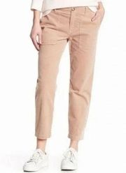 NWT Joie Painter Chino Crop Ankle Utility Pant Velvet Size 31