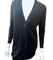 Norma Kamali long black cardigan, excellent condition