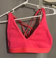 Pink Sports Bra w/o pads