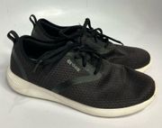 Crocs literide mesh sneakers black size 8