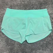 Lululemon NWOT  Speed Up Short 2.5" *Toothpaste