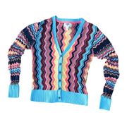 Missoni For Target Colorful Chevron Cardigan