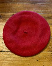 | Red Beret Embroidered Black “in your dreams” One Size Approx 56 cm