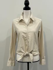 Tie Front Blouse