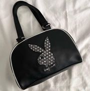 Playboy Black Sequins Bunny Medium Handbag 🐰