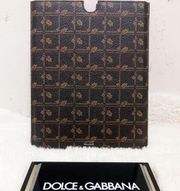 Authentic Dolce & Gabbana St. Dauphine 2 Maple Leaf Leather iPad / Tablet Case