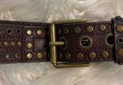Express Women’s Belt size M long 38” it’s Genuine Leather brown color