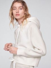 Sherpa Fleece Crop Hoody