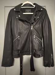 Black Leather Jacket NWOT