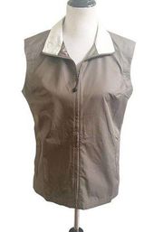 Nike Golf Women’s Lightweight Clima Fit Vest Brown Tan Size Large NWT