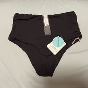 NWT Carve Designs Erin Reversible Black/Black Bikini Bottom