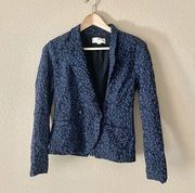 Nicole Miller Artelier patterned double breasted blazer