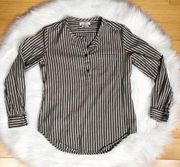 Isabel Marant Etoile Striped 1/4 button Popover S