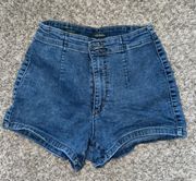 Blue Jean Shorts