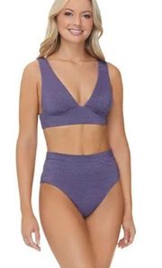 Raisins Island Swim 2 piece Set Metallic Small