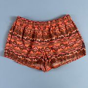 Barely Baggies Mangrove Tiki Henna Brown Hiking Shorts