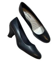 Easy Street Fabulous Pump Navy 9 W New