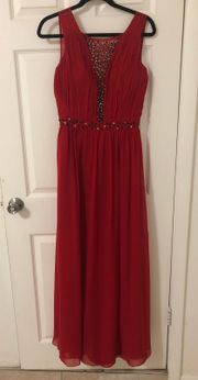 Red Formal Prom Dress