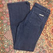 Michael Kors Darker Wash Semi-Bootcut Jeans