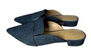 Tory Burch Shoes Navy Blue Rosalind Mule Slides Size Women's 7