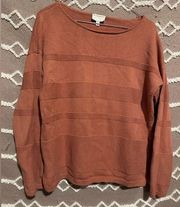 Witchery Winter Fall Burnt Orange Cardigan Boutique Sweater