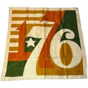 Vintage 1976 Totes Rain Scarf ‘1776’ Bicentennial Edition