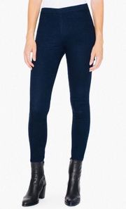 American Apparel Dark Washed Indigo Denim Pull On Skinny Jeans Size XS