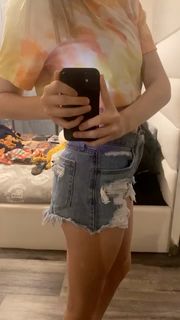 Small  jean shorts