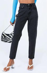 Zaiden Straight-leg Jeans Black Denim