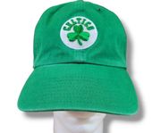 Boston Celtics Hat NBA ' Shamrock Clover Adjustable Strap Adult OSFM EUC Unisex